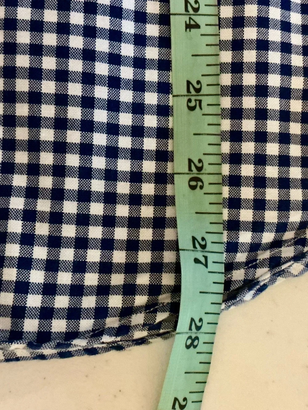 J.Crew Slim Fit Lightweight Oxford Blue & White Button Down Shirt L